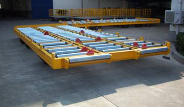 Hydeng GSE 7000 kilogram low-profile airport trailer